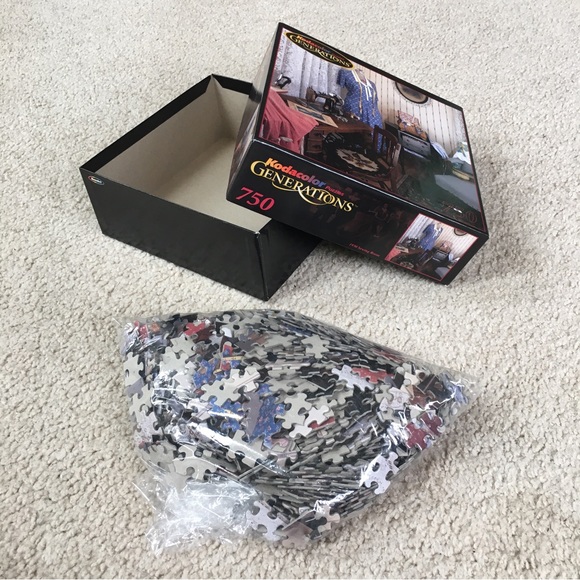 Kodacolor Generations Puzzle 1930 SEWING ROOM Jigsaw Puzzle 750 Pieces 21” x 21” - Picture 8 of 12